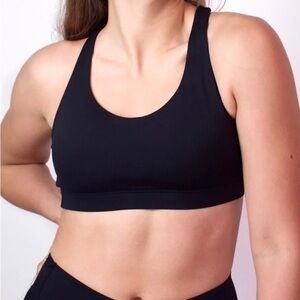 GOLDS GYM Black Sports Bra - Athletic Athleisure Gym